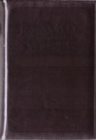 Okładka książki Pismo Święte w etui brązowe