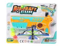 Opakowanie Pistolet na piłeczki piankowe z wyrzutnią samolot.