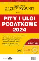 Okładka książki Pit-y i ulgi podatkowe 2024. Podatki 2/2025