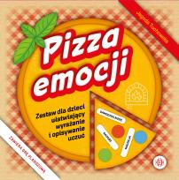Okładka książki Pizza emocji zestaw dla dzieci ułatwiający wyrażanie i opisywanie uczuć