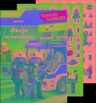 Okładka książki Plamobil Action Heroes. Tatuaże i naklejki