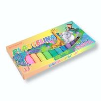Opakowanie Plastelina 12 kolorów pastel