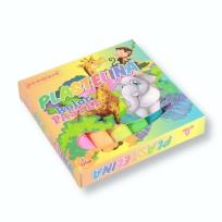 Opakowanie Plastelina 6 kolorów pastel