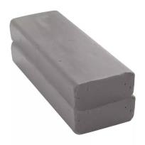 Opakowanie Plastelina artystyczna średnia szara