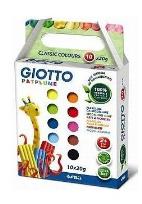 Opakowanie Plastelina Patplume 10szt GIOTTO