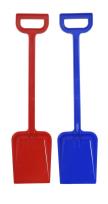 Opakowanie PLASTO Łopata do piasku 51cm czerw/niebieska do wyboru