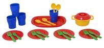 Opakowanie PLASTO Zestaw obiadowy 23 części Zabawka