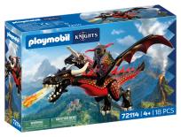 Opakowanie Playmobil Czarny smok 72114