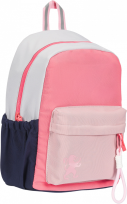 Opakowanie Plecak szkolny Funky malinowo-szary OXFORD