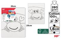 Opakowanie Płótno do malowania krab 20x25cm