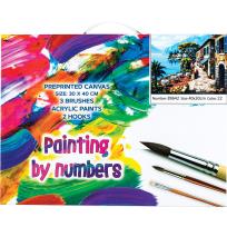 Opakowanie Płótno malarskie ze szkicem do pomalowania 30x40 CM 89642 CENTRUM