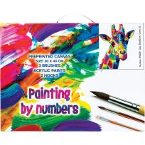 Opakowanie Płótno malarskie ze szkicem do pomalowania 30x40 CM 89649 CENTRUM