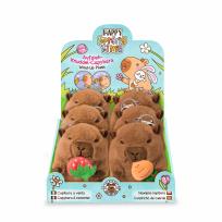 Opakowanie Pluszowa Kapibara zjadająca owoc 1szt.mix