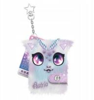 Opakowanie Pluszowy mini notatnik z zawieszką Astraia