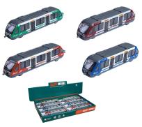 Opakowanie Pociąg metalowy z funkcją pull back 1szt.mix