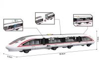 Opakowanie Pociąg Speed Train ze światłem i dźwiękiem