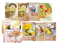 Opakowanie Pocztówka Wielkanoc 010 B wycięcia MIX