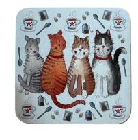 Opakowanie Podkładka pod kubek C245 Koty i herbata