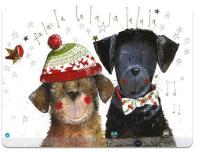 Opakowanie Podkładka pod talerz Świąteczne psy La la Święta