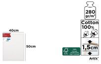 Opakowanie Podobrazie 40x50x1,5cm 280G/m2
