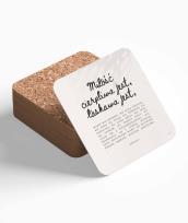 Opakowanie Podstawka korkowa - Hymn o miłości