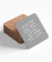 Opakowanie Podstawka korkowa - Ja wiem jakie