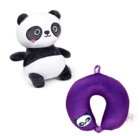 Opakowanie Poduszka podróżna i pluszowa zabawka 2w1 Panda