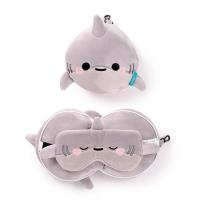 Opakowanie Poduszka podróżna z maską na oczy Rekin Archie