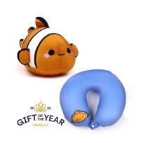 Opakowanie Poduszka podróżna z zabawką 2w1 Błazenek Adoramals CUSH374