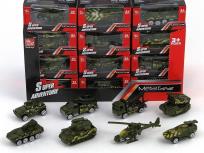 Opakowanie Pojazd wojskowy metalowy 1:64 MIX