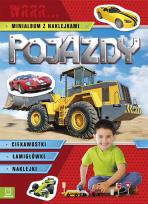 Okładka książki Pojazdy. Wrrr... Minialbum z naklejkami