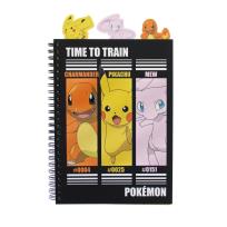 Opakowanie Pokemon kołonotes z wypustkami