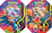 Opakowanie Pokemon TCG: Mega Charizard Tin - Mega Charizard MIX