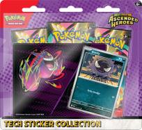 Opakowanie Pokémon TCG: Mega Evolution - Ascended Heroes - Tech Sticker Collection - Gastly/Mega Gengar