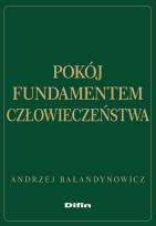 Okładka książki Pokój fundamentem człowieczeństwa