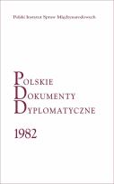 Okładka książki Polskie Dokumenty Dyplomatyczne 1982