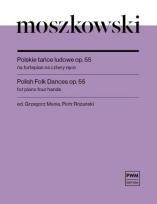 Okładka książki Polskie tańce ludowe op. 55