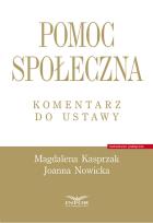 Okładka książki Pomoc społeczna. Komentarz do ustawy