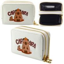 Opakowanie Portfel dwukomorowy na karty Kapibara 12,5x8,5cm