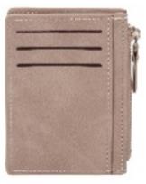 Opakowanie Portfel na karty z suwakiem szary