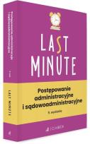 Okładka książki Postępowanie administracyjne i... w.9