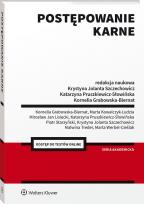 Okładka książki Postępowanie karne