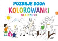 Okładka książki Poznaję Boga. Kolorowanki dla dzieci