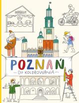 Okładka książki Poznań do kolorowania