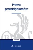 Okładka książki Prawo przedsiębiorców wyd. 9