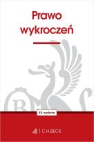 Okładka książki Prawo wykroczeń wyd. 45