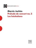 Okładka książki Prelude de concert no. 2 Les hesitations