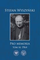 Okładka książki Pro memoria T.11 1964
