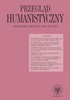 Opakowanie Przegląd Humanistyczny 2024/4 (487)