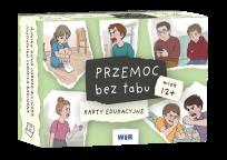 Okładka książki Przemoc bez tabu Karty edukacyjne dla dzieci w wieku 12+